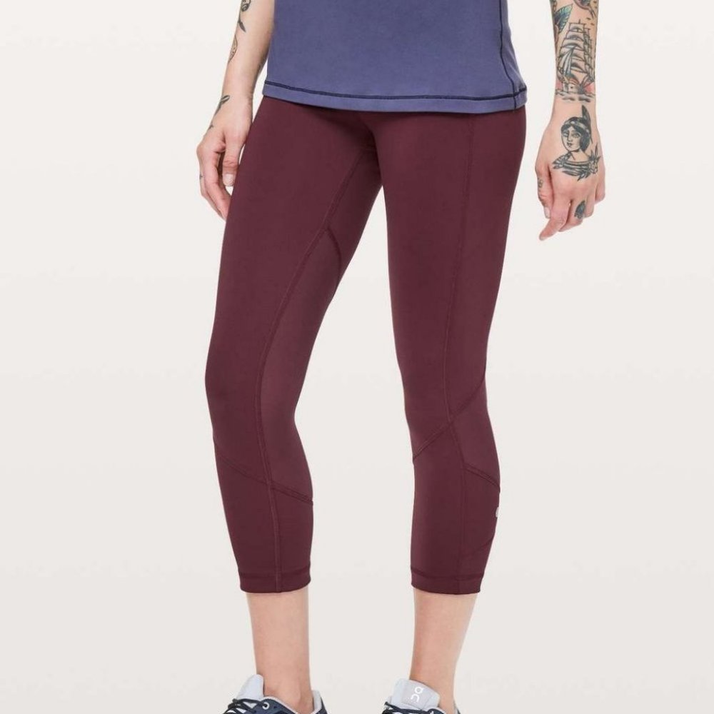 Lululemon Pace Rival Crops 22" *NWOT* (Size 6)